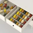 Acrylic Spice Rack Organizer 4pc Set - Clear - 2