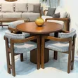 Mahogany Dining Set - 4 Seater - 2