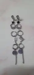 Hypoallergenic Stainless Steel Hoop Earrings - 3