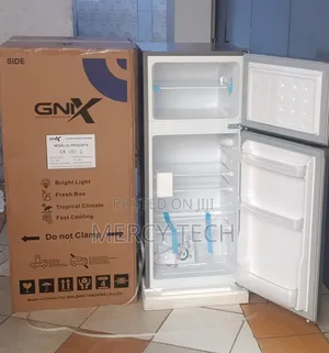 GNIX 125L Double Door Fridge (GL-FR155-DF-S)