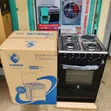 Euroken Standing Cooker 50x55 (3 Gas + 1 Electric Burner) - 1