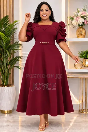 Plain Maxi Dress - Women's