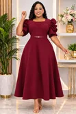 Plain Maxi Dress - Wanawake - 1