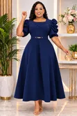 Plain Maxi Dress - Wanawake - 3