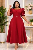 Plain Maxi Dress - Wanawake - 4