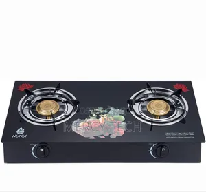 Nunix Table Top 2-Burner Glass Cooker (GC-004)