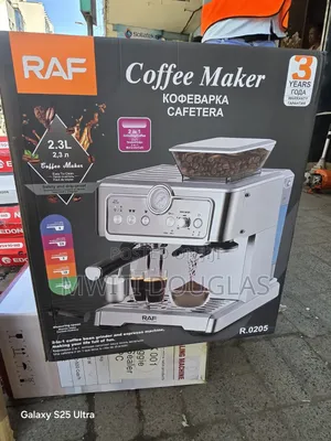 Brand New Coffee Maker Machine with Double Stations & Grinder