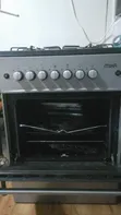 Mika 4-Burner Gas Cooker with Baking Oven & Grill - 1