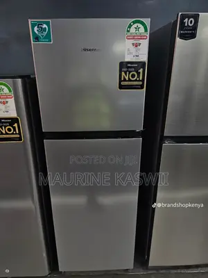 Hisense 154L Double Door Refrigerator - 5 Year Warranty