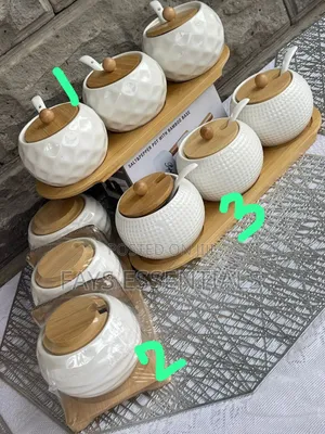 CAN Sugar Canister Set (4 Pcs)