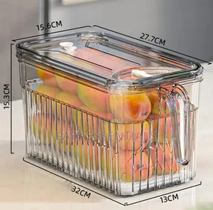 3L Acrylic Fridge Container with Date Indicator