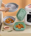 Thick Big Size Air Fryer Liners (Square & Round) - 2