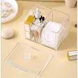 Acrylic Clear Partitioned Swab Organizer - 2