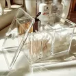 Acrylic Clear Partitioned Swab Organizer - 3