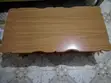 Stylish Wooden Coffee Table With Storage Shelf - 1