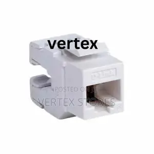D-Link Cat6 UTP Keystone Jack - Nyeupe