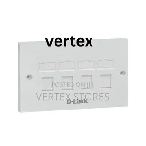 D-Link 4-Port Network Faceplate