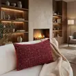 Modern Simple Red Festive Cushion Cover - 1