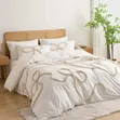 6x7 Bowknot Tufted Duvet Cover Set - 1