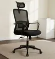 Ergonomic Mesh Workstation Chair - Black - 1