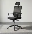 Ergonomic Mesh Workstation Chair - Black - 2
