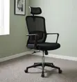 Ergonomic Mesh Workstation Chair - Black - 4