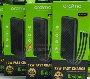 Oraimo OPB-P5101 Power Bank ya 10,000mAh Chaji ya Haraka