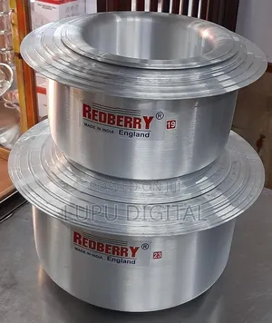 Redberry Sufuria za Aluminium (12 Pcs)