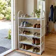 Home Palace 5-Tier Metal Frame Open Storage Rack - 4