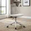 Clear Acrylic Swivel Adjustable Chair - 3