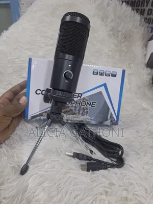 Brand New Unidirectional USB Condenser Microphone with Volume