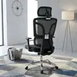Kiti cha Ofisi cha Ergonomic cha Mtendaji chenye Kichwa cha HD - 5