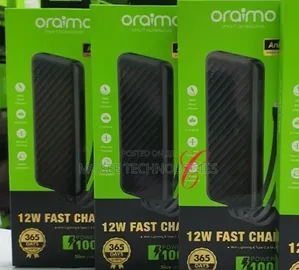 Oraimo Slice Link OPB-P5101 Power Bank 10,000mAh na Cable Iliyojengewa Ndani