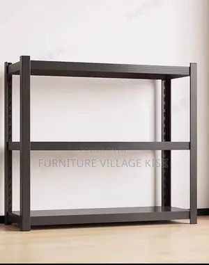 3-Tier Metallic Office Storage Rack
