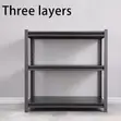 3-Tier Metallic Office Storage Rack - 4