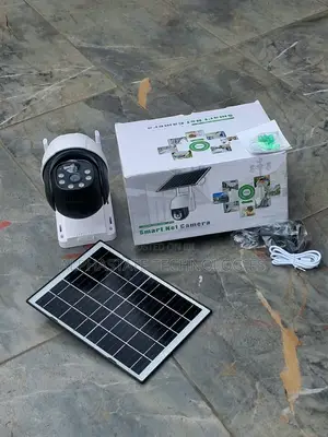 Kamera ya CCTV ya Solar ya Kuchaji - 4G PTZ ya Nje