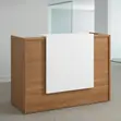 1800mm Brown Reception Desk | Meza ya Mpokezi - 2