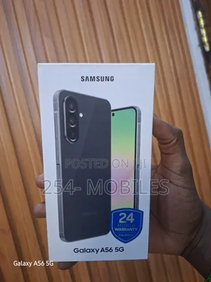 New Samsung Galaxy A56 256GB Black