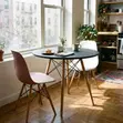 Round MDF Top Dining Table - 2
