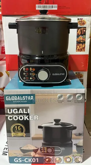 Globalstar GS-CK01 800W Electric Ugali Cooker - 6.5L