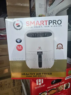 SmartPro 5L Air Fryer Afya - Model SAF-230WB