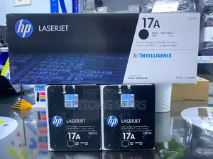 HP 17A Toner Asili Nyeusi ya LaserJet