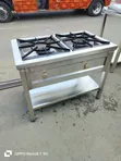 Brand New Stainless Steel Two Burner Gas Cooker - 2