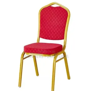 Boss Office Products Stackable Banquet Chair - Red