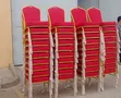Boss Office Products Stackable Banquet Chair - Red - 2
