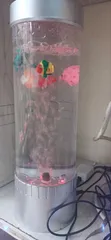 LED Water Bubble Aquarium Column Fish Tank 38cm - 3