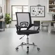 Clerical Mid Back Office Chair | Black - 4