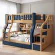 Kitanda cha Bunk cha Mbao kwa Nafasi za Kushiriki - 3