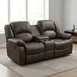 Home Recliners 2-Seater Recliner Sofa with Cup Holders - 4