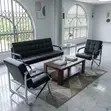 Set ya Sofa ya Ngozi ya Viti 5 vya Ofisi ya Executive - 5